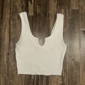 American Threads Cropped Tank